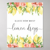 Raad eens hoeveel Lemon-druppels voor schokdemper Poster (Voorkant)