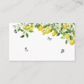 Raad eens hoeveel Lemon Vrijgezellenfeest laat val Informatiekaartje (Achterkant)