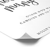 Raad eens hoeveel Minimaal Calligrafiegame-beeldsc Poster (Hoek)