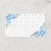 Raad eens hoeveel pinda's Baby shower verjaardagss Informatiekaartje (Achterkant)