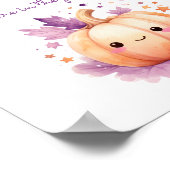 Raad eens hoeveel pompoenen klein pompoen baby sho poster (Hoek)