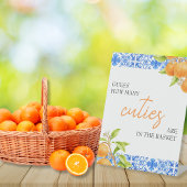 Raad eens hoeveel schatjes | Baby showers wild Reclamebord Met Voetstuk