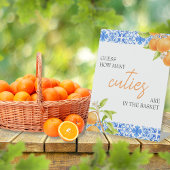 Raad eens hoeveel schatjes | Baby showers wild Reclamebord Met Voetstuk