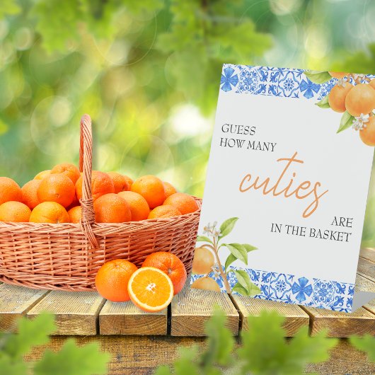 Raad eens hoeveel schatjes | Baby showers wild Reclamebord Met Voetstuk