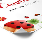 Raad eens hoeveel snoepjes houden van bug baby sho poster (Hoek)