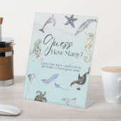 Raad eens hoeveel Snoepjes Reclamebord Met Voetstuk (Insitu)