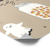 Raad eens hoeveel snoepmais er in het Jar Party-te Poster (Hoek)