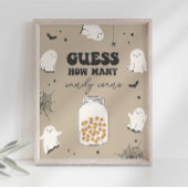 Raad eens hoeveel snoepmais er in het Jar Party-te Poster