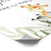 Raad eens hoeveel sokken in de pot-game poster (Hoek)