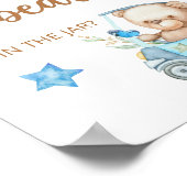 Raad eens hoeveel teddyberen poster (Hoek)