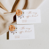 Raad eens hoeveel vrijgezellenfeest koffiebonen sp informatiekaartje