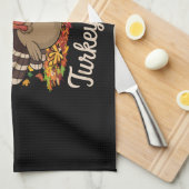  Raad eens Kalkoen Butt Grappig Thanksgiving  Theedoek (Quarter Fold)
