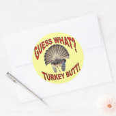 Raad eens? Kalkoen! Stickers (Envelop)
