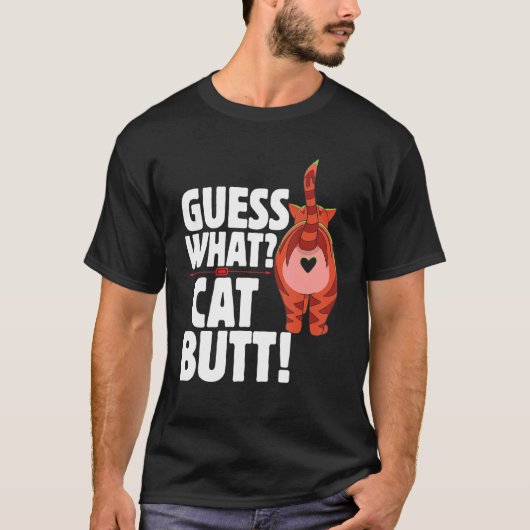 Raad eens kattenkont kat t-shirt (Voorkant)