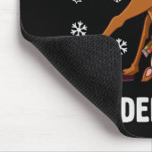 Raad eens Kerst Rendier Anus Kerstmisk grap Muismat (Hoek)