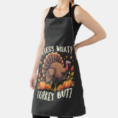 Raad eens? Kerstboter Thanksgiving Grappig Schort (Insitu)