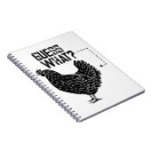 Raad eens? Kip Butt. Notitieboek (Rechterzijde)