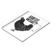 Raad eens? Kip Butt. Notitieboek (Linkerzijde)