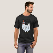 Raad eens Kippengaai grappig sarcastisch kippenbor T-shirt (Voorkant volledig)