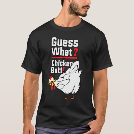 Raad eens Kippenkont 1 T-shirt (Voorkant)