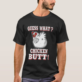 Raad eens Kippenkont Grappig Boerderijdier Humor J T-shirt