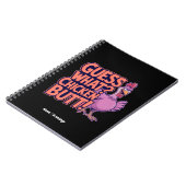 Raad eens? Kippenkont! Grappig ontwerp Notitieboek (Linkerzijde)