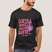 Raad eens? Kippenkont! Grappig ontwerp T-shirt (Voorkant)
