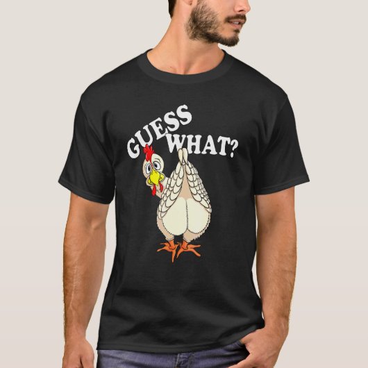 Raad eens Kippenkont Ontwerp T-shirt (Voorkant)