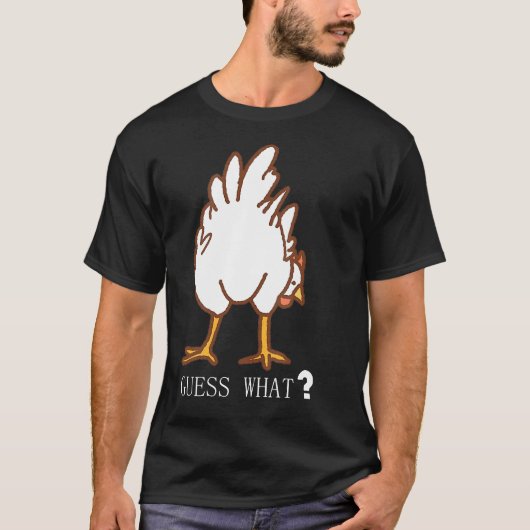 Raad eens Kippenkont T-shirt (Voorkant)