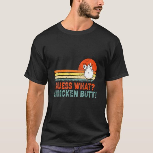 Raad eens Kippenkont! T-shirt Grappig (Voorkant)