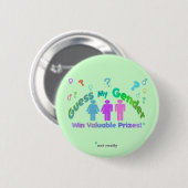 Raad eens mijn Buttonnen Ronde Button 5,7 Cm (Voorkant /achterkant)