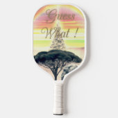 Raad eens. Mijn eerste kerstvakantiesport Pickleball Paddle (Achterkant)