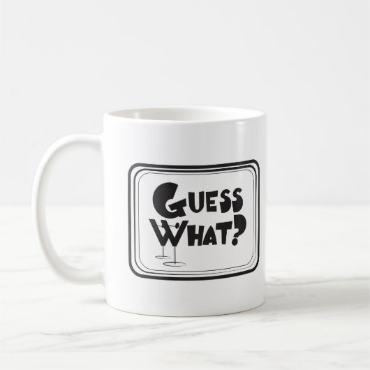 Raad eens? Mok (Links)