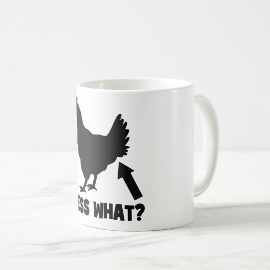 Raad eens? Mokken Chicken Butt (Voorkant rechts)