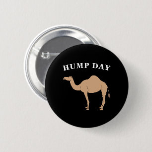 Raad eens na welke dag het Hump Day Camel Desert A Ronde Button 5,7 Cm