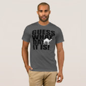 Raad eens op welke dag het Hump Day Camel T-shirt  (Voorkant volledig)