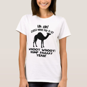 Raad eens op welke dag het Hump Day Camel T-shirt