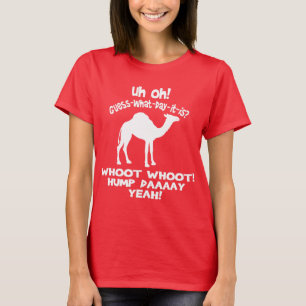Raad eens op welke dag het Hump Day Camel T-shirt 