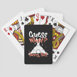 Raad eens wat Bunny Rabbit Pokerkaarten