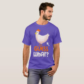 Raad eens wat Chicken Butt Grappige Chicken Lover  T-shirt (Voorkant volledig)