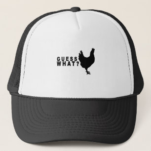 Raad eens wat Chicken Butt T Shirt.png Trucker Pet
