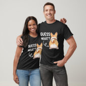 Raad eens wat Corgi Butt Funny T-shirt (Unisex)