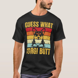 raad eens wat corgi kont t-shirt