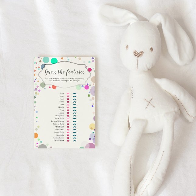 "Raad eens wat de functies zijn" Baby Trait Shower (Creator heeft geüpload)