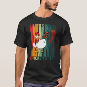 Raad eens wat een kippenknottrojke t-shirt