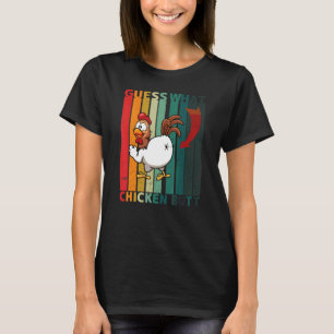 Raad eens wat een kippenknottrojke t-shirt