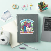 Raad eens? Wat een kippenkont Sticker (iPad Cover)
