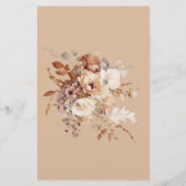 Raad eens wat er in de luiertas floral baby shower (Achterkant)