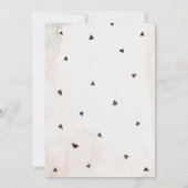 Raad eens wat er tijdens de zwangerschap bekend is aankondiging (Achterkant)