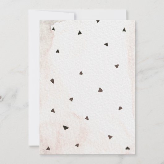 Raad eens wat er tijdens de zwangerschap bekend is aankondiging (Achterkant)